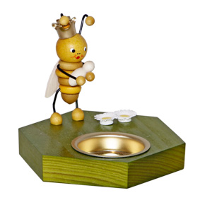 Sammelfigur Bienenkönigin Teelichthalter 