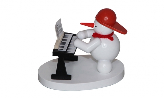 Schneemann mit Keyboard 